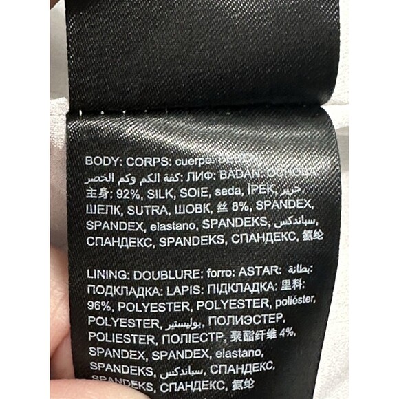 Bebe Women Pía Printed Silk Lined Dainty Laced Mini Dress Goth Whimsigoth Fairy - Picture 15 of 15